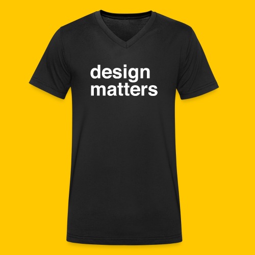 design matters - Stanley/Stella Männer Bio-T-Shirt mit V-Ausschnitt