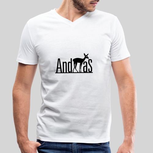 AndREHas - Männer Bio-T-Shirt mit V-Ausschnitt von Stanley & Stella