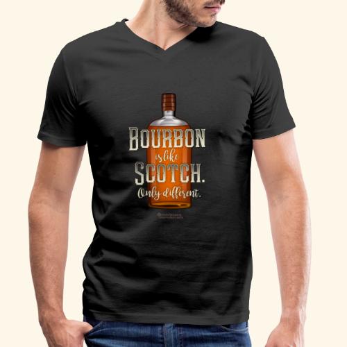 Bourbon Whiskey - Männer Bio-T-Shirt mit V-Ausschnitt von Stanley & Stella