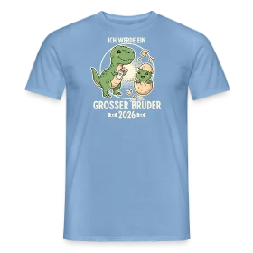 Maquette de T-shirt homme « Futur Grand Frère 2026 » à imprimer et personnaliser