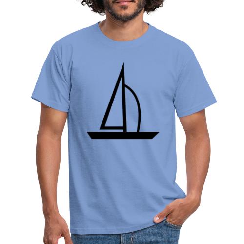 Segelboot - Männer T-Shirt