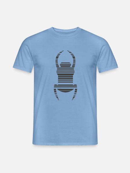 Geocaching Bug - Männer T-Shirt - Carolina Blue