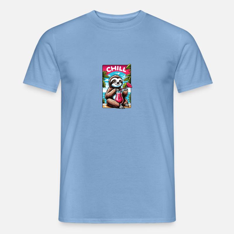Chill - Männer T-Shirt - Carolina Blue