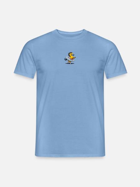 Ballerina Pferd - Männer T-Shirt - Carolina Blue