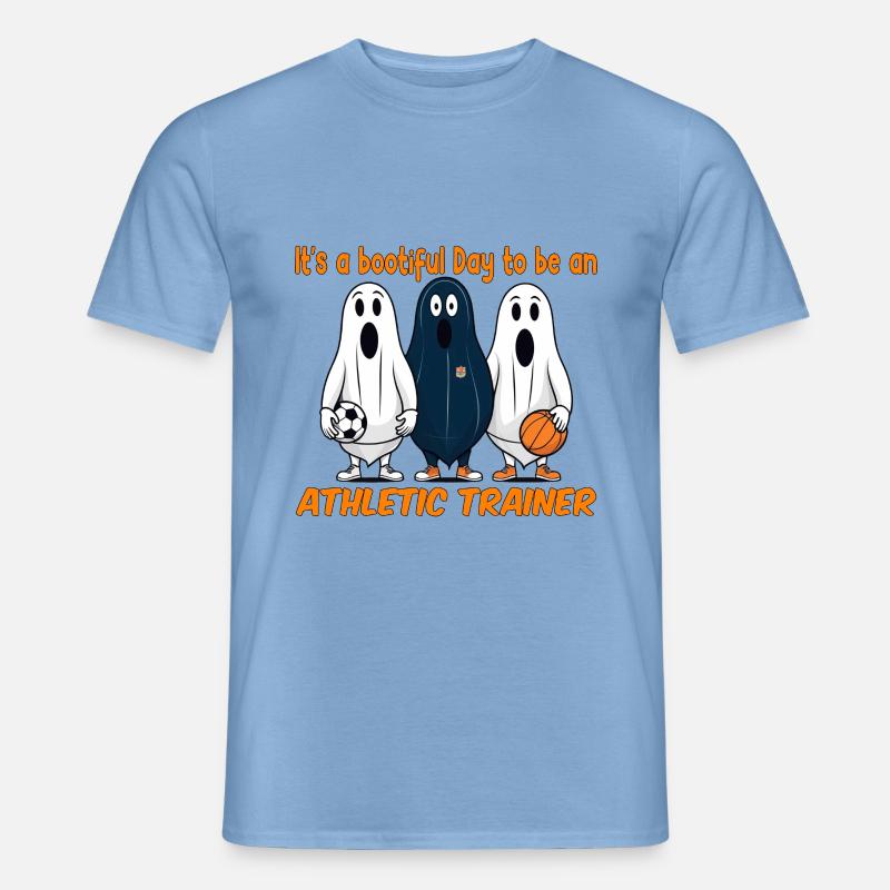 Bootiful Day Athletiktrainer - Männer T-Shirt - Carolina Blue