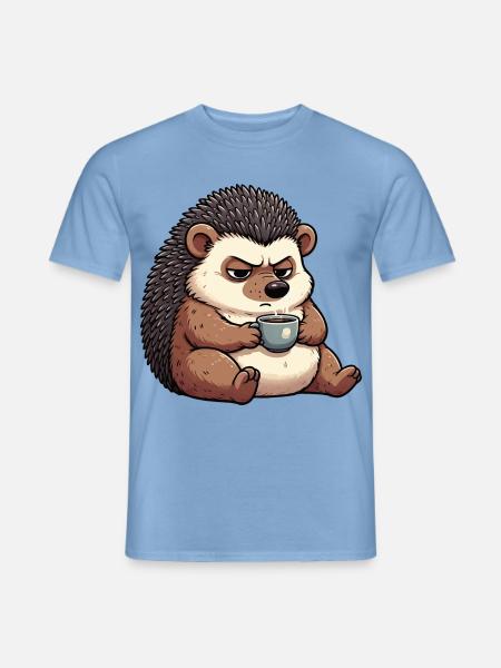 Igel Igelliebhaber Igelbesitzer Igelhalter Stachel - Männer T-Shirt - Carolina Blue
