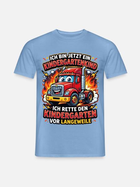 Ich Bin jetzt EIN Kindergartenkind - Männer T-Shirt - Carolina Blue