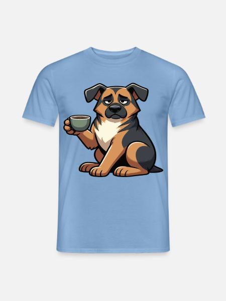 Deutscher Schäferhund Schäferhunde Schäferhunde - Männer T-Shirt - Carolina Blue