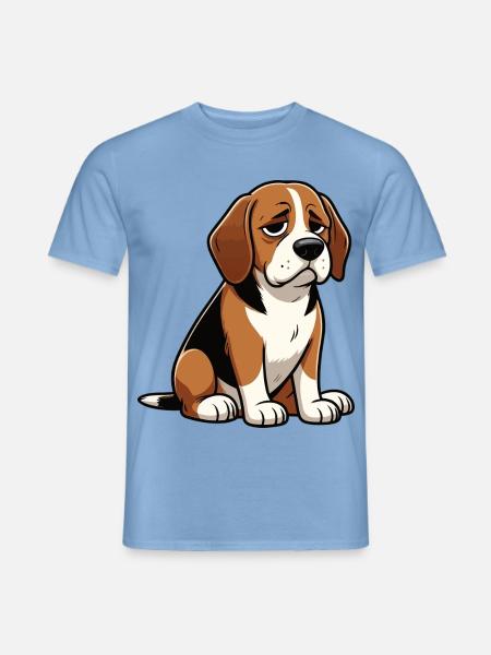 Beagle Beaglebesitzer Beaglehalter beaglehund - Männer T-Shirt - Carolina Blue