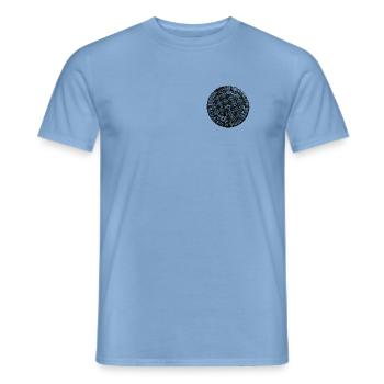 Hydrotec - Männer T-Shirt - Carolina Blue - Vorne - AI Model Male 178 light (178cm)