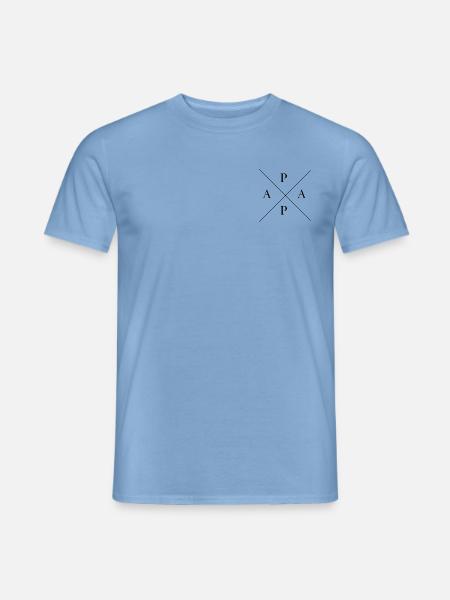 PAPA - Männer T-Shirt - Carolina Blue