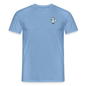 Poulet - T-shirt homme - carolina blue - Devant - AI Model Male 178 light (178cm)