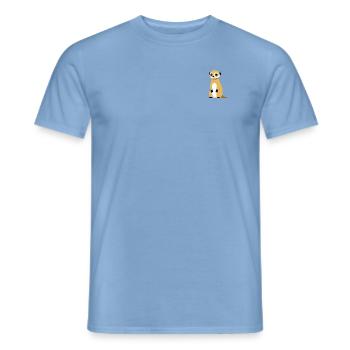 Suricate - T-shirt homme - carolina blue - Devant - AI Model Male 178 light (178cm)