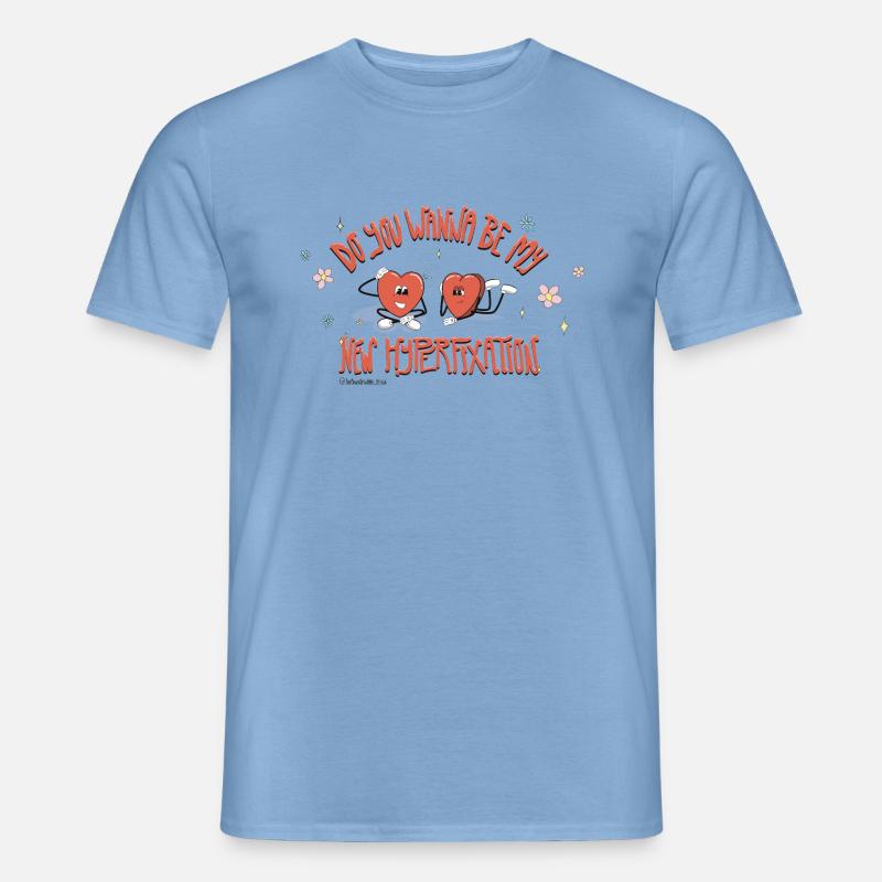 Neue Hyperfixation - Männer T-Shirt - Carolina Blue