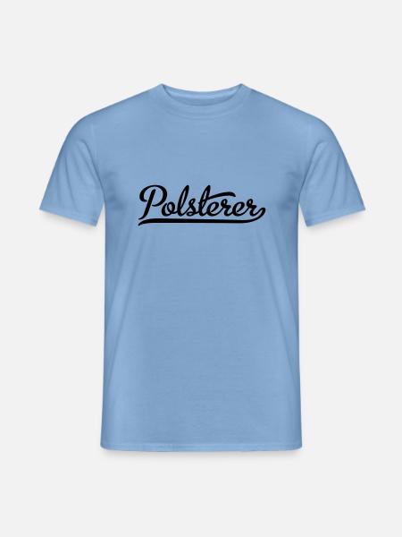 Poster - Men's T-Shirt - carolina blue