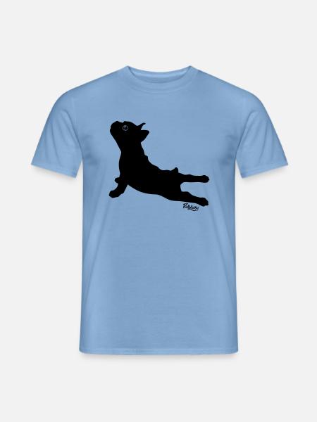 Aphrodite | Französische Bulldogge - Männer T-Shirt - Carolina Blue