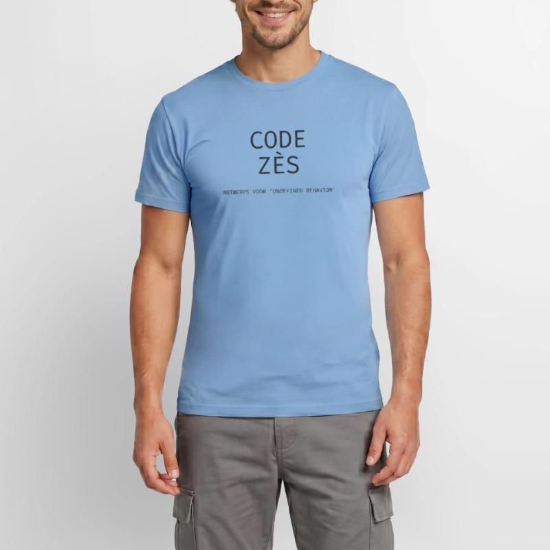 Antwerp: "Code Zès!" – Tech Dialect Shirt Men's T-Shirt