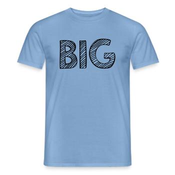 Grand - T-shirt homme - carolina blue - Devant - AI Model Male 178 light (178cm)
