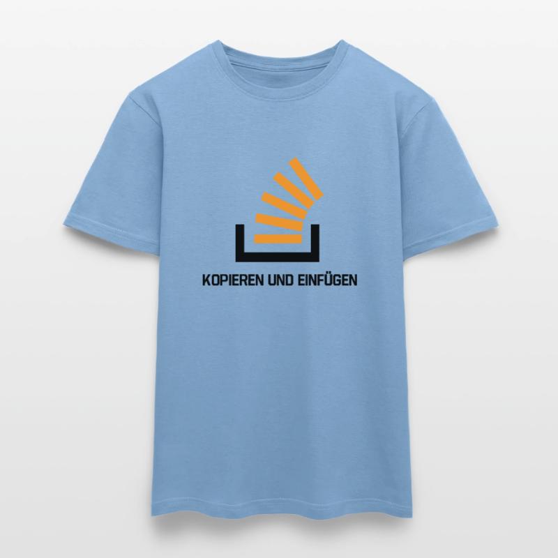Copy And Paste Programmer Developer Coder Nerd Männer T-Shirt