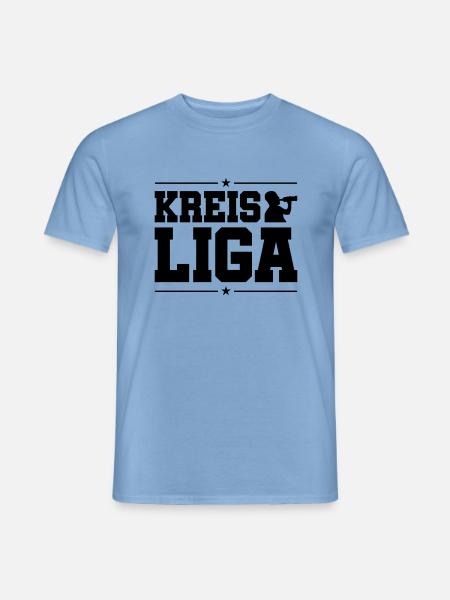 kreis liga bier - Männer T-Shirt - Carolina Blue