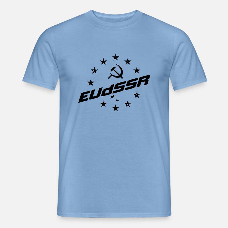 EUdSSR - Männer T-Shirt - Carolina Blue