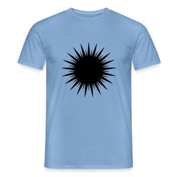 KCK Sone - Männer T-Shirt - Carolina Blue - Vorne - AI Model Male 178 light (178cm)