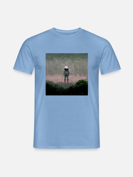 Lonely Voyager 039 - Männer T-Shirt - Carolina Blue