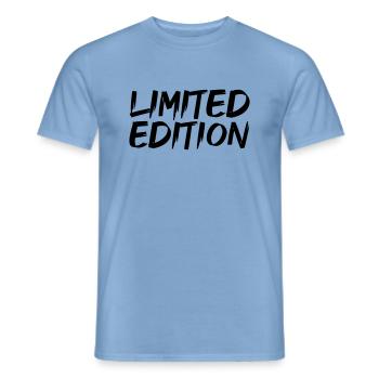 limited edition - Men's T-Shirt - carolina blue - Front - AI Model Male 178 light (178cm)