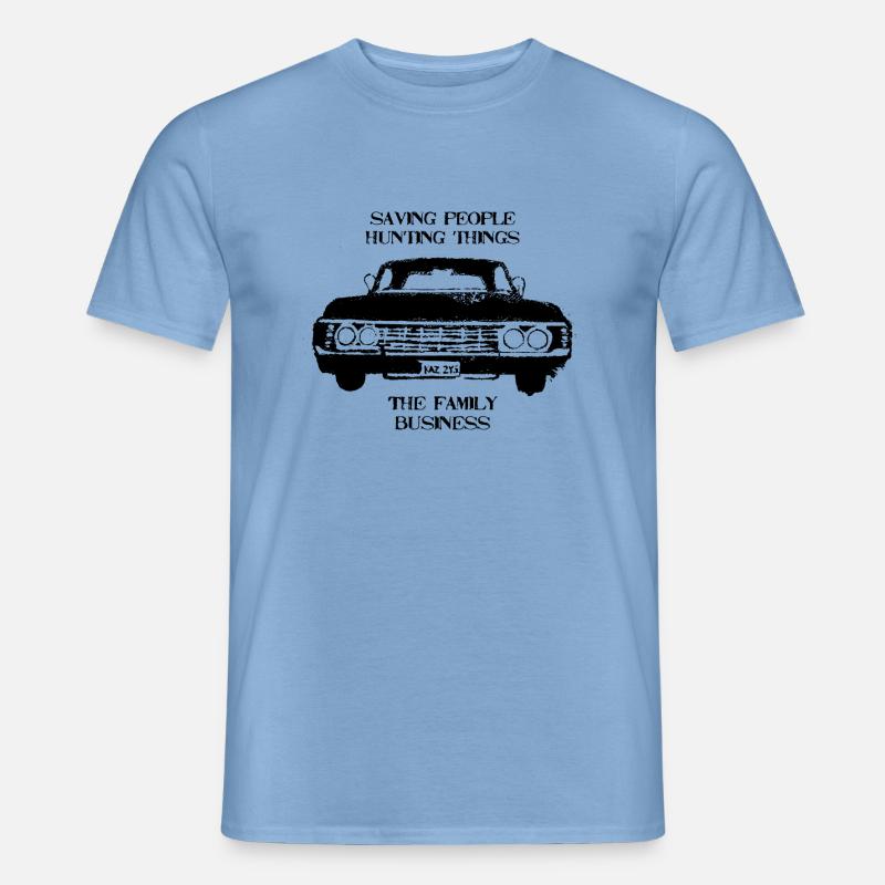 Impala - Männer T-Shirt - Carolina Blue