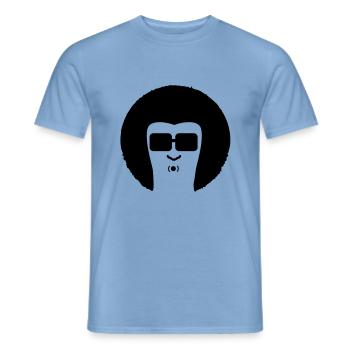 man3_f1 - Männer T-Shirt - Carolina Blue - Vorne - AI Model Male 178 light (178cm)
