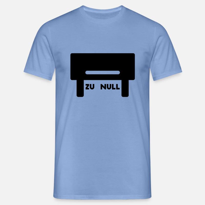 tischkicker kicker - Männer T-Shirt - Carolina Blue