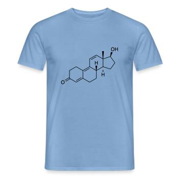 Trenbolone - T-shirt homme - carolina blue - Devant - AI Model Male 178 light (178cm)