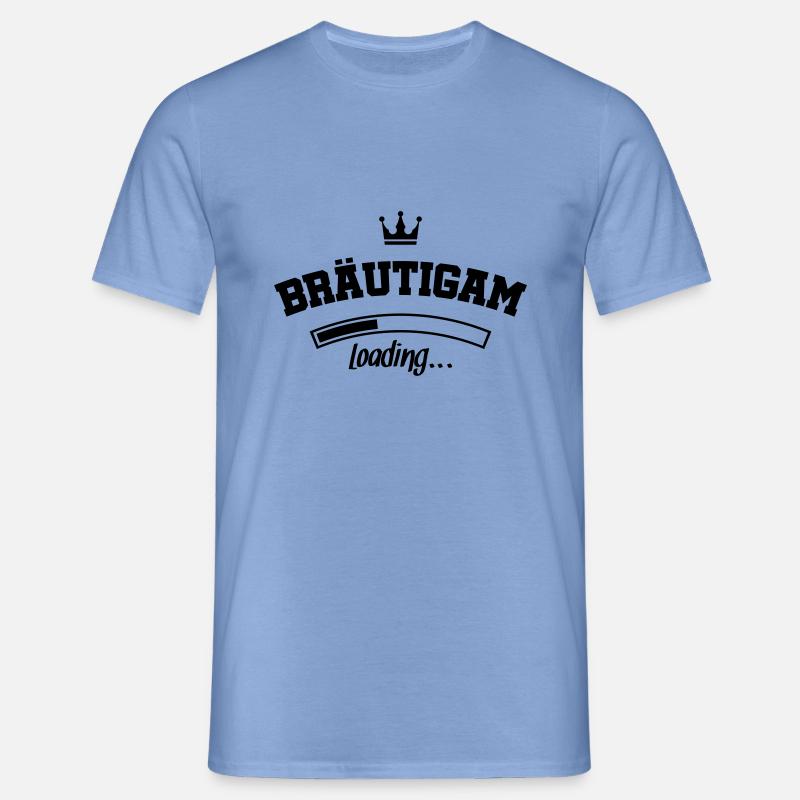 braeutigam loading design - Männer T-Shirt - Carolina Blue