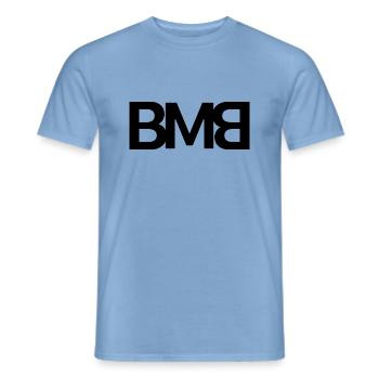 Dein Abschnittstext 1 - Männer T-Shirt - Carolina Blue - Vorne - AI Model Male 178 light (178cm)