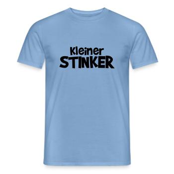 kleiner Stinker - Männer T-Shirt - Carolina Blue - Vorne - AI Model Male 178 light (178cm)