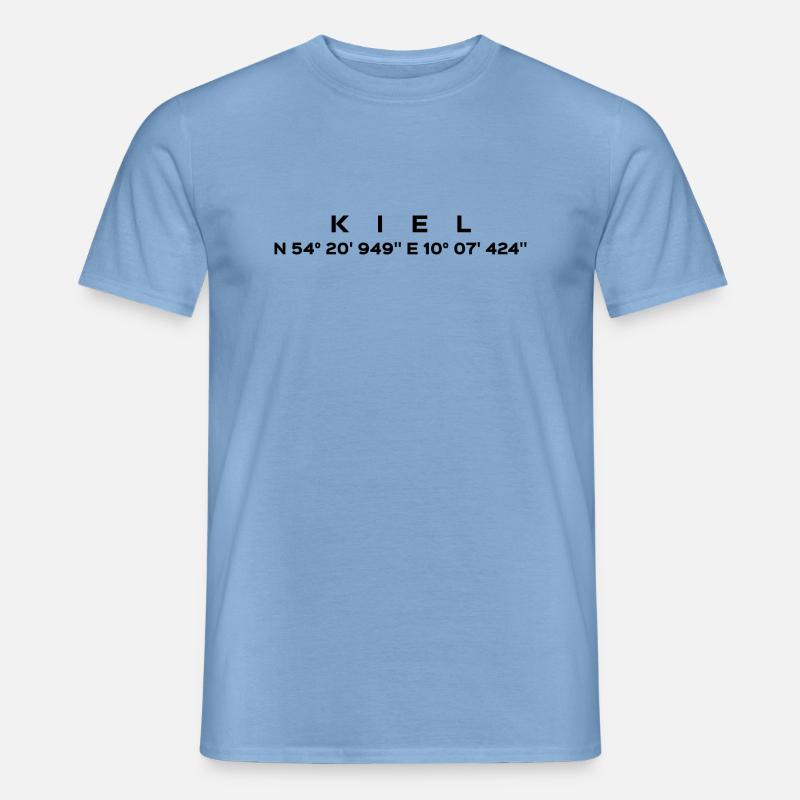 Kiel - Männer T-Shirt - Carolina Blue
