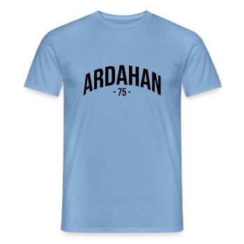 Ardahan 75 Turquie Turquie Turquie Cadeau Ardahanli TR - T-shirt homme - carolina blue - Devant - AI Model Male 178 light (178cm)
