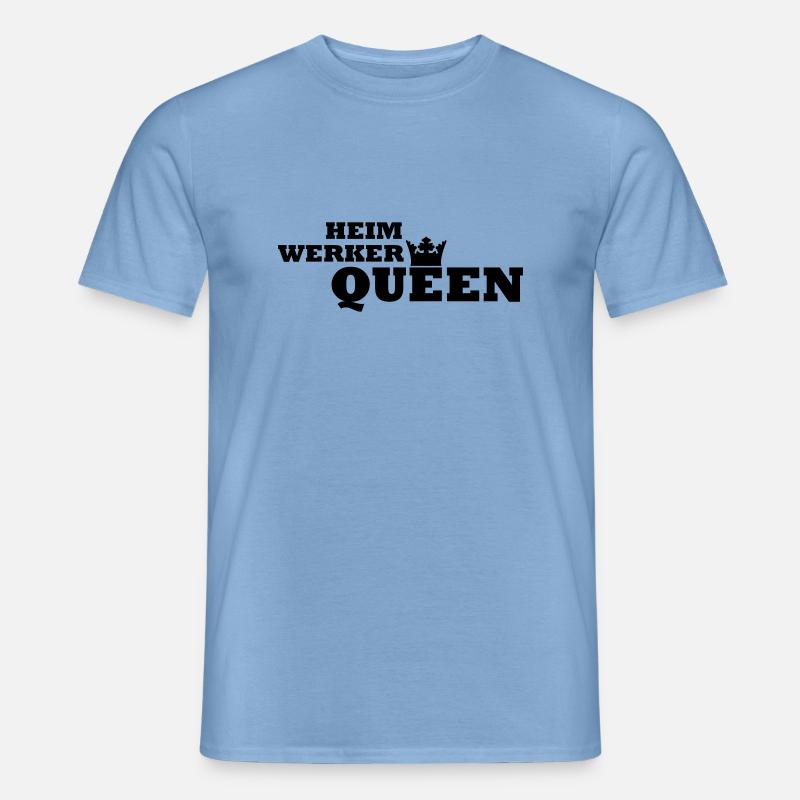 Heimwerker Queen - Männer T-Shirt - Carolina Blue