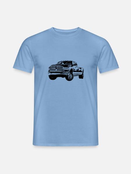 Pickup - Männer T-Shirt - Carolina Blue