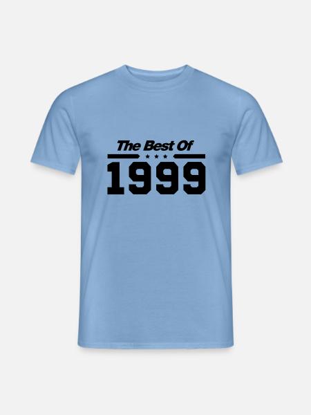 The best of 1999 - Männer T-Shirt - Carolina Blue
