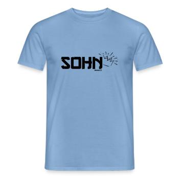 Sohn (Kind Gottes) - Männer T-Shirt - Carolina Blue - Vorne - AI Model Male 178 light (178cm)