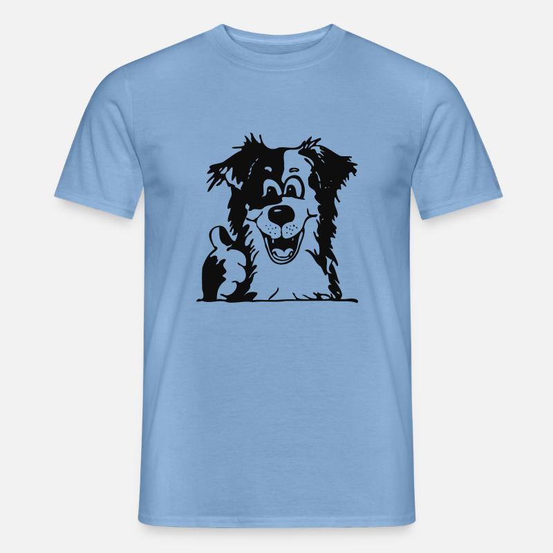 Comic - Alles Aussie! - Männer T-Shirt - Carolina Blue