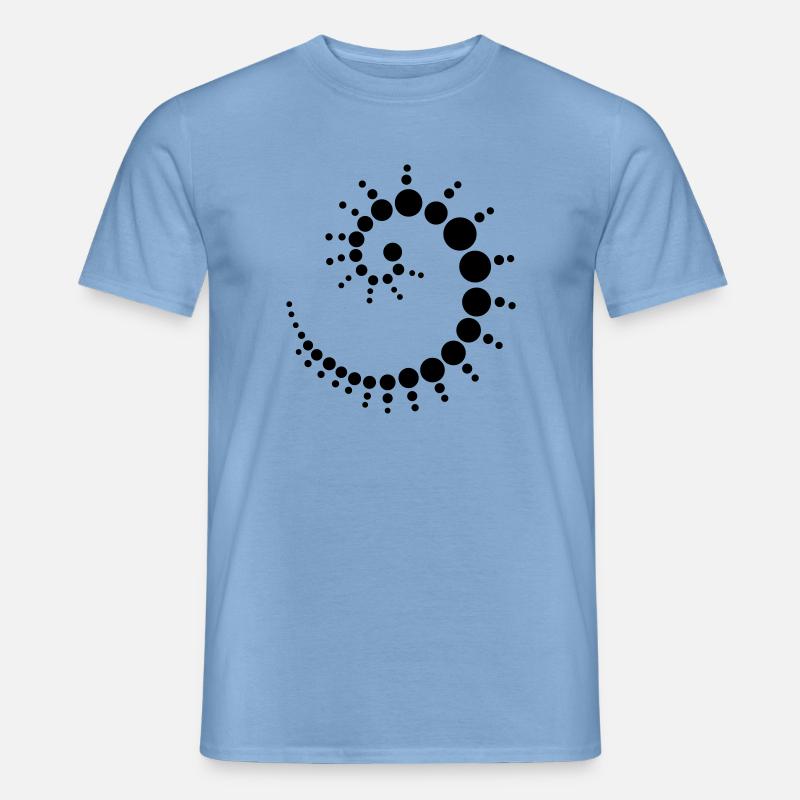 fossil - Männer T-Shirt - Carolina Blue