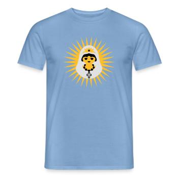 Braut | Bride | Wedding | Junggesellenabschied - Men's T-Shirt - carolina blue - Front - AI Model Male 178 light (178cm)