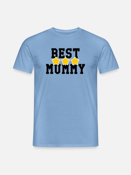 Best Mom - Mother's Day - Men's T-Shirt - carolina blue