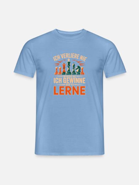  Ich Verliere Nie Entweder Ich Gewinne Oder Ich - Männer T-Shirt - Carolina Blue