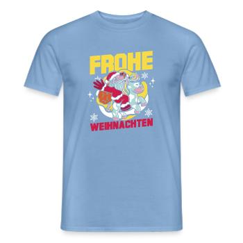 Archery Archery Archery - Men's T-Shirt - carolina blue - Front - AI Model Male 178 light (178cm)