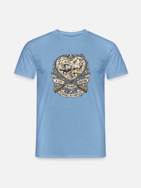 Jäger Schützenverein - Männer T-Shirt - Carolina Blue