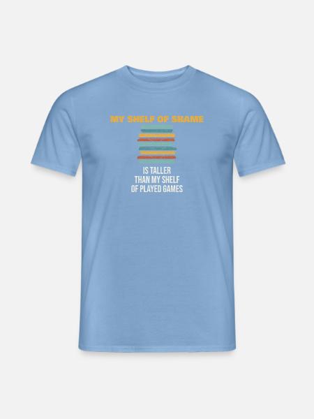 Brettspiele Humor Geschenk Brettspieler Lustig - Männer T-Shirt - Carolina Blue