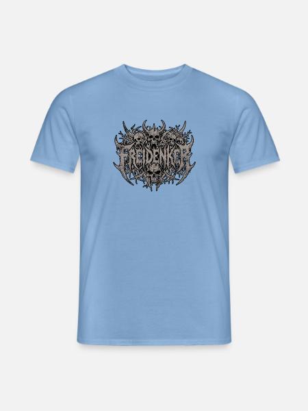 Heavy Metal Freidenker - Männer T-Shirt - Carolina Blue